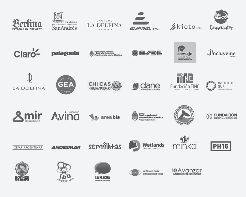 Logos of clients Sustentable Digital